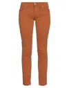 Jacob Cohёn Woman Pants Rust Size 28 Cotton, Viscose, Polyester, Elastane In Red