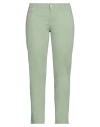 Jacob Cohёn Woman Pants Sage Green Size 27 Cotton, Elastane In Sage Green