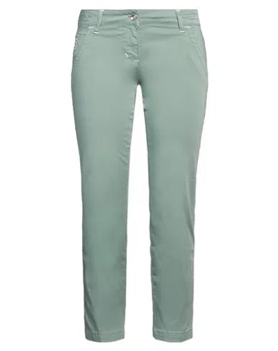 Jacob Cohёn Woman Pants Sage Green Size 33 Cotton, Elastane