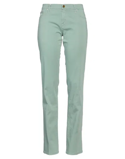 Jacob Cohёn Pants In Sage Green