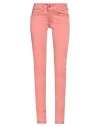 Jacob Cohёn Woman Pants Salmon Pink Size 25 Cotton, Elastane In Pink