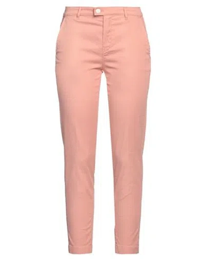 Jacob Cohёn Woman Pants Salmon Pink Size 26 Cotton, Lyocell, Elastane