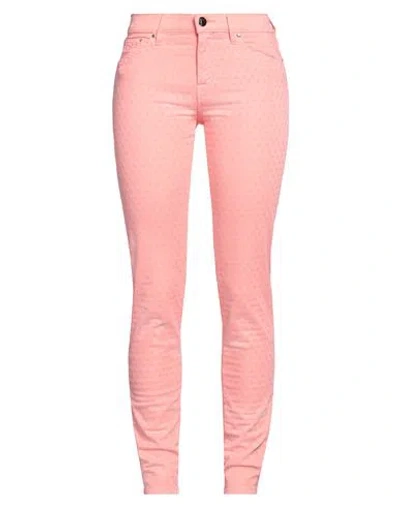 Jacob Cohёn Woman Pants Salmon Pink Size 32 Cotton, Elastane