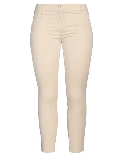 Jacob Cohёn Cropped Pants In Beige