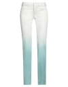 Jacob Cohёn Woman Pants Sky Blue Size 24 Cotton, Elastane