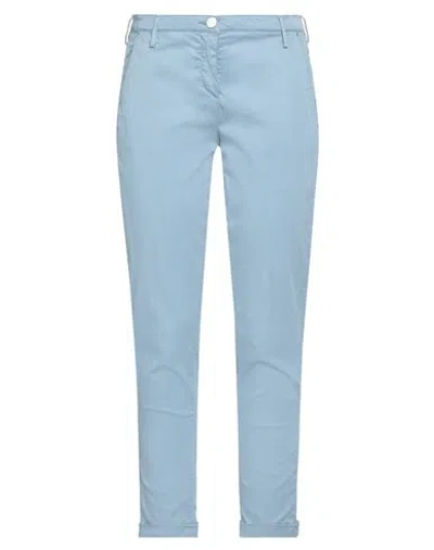 Jacob Cohёn Woman Pants Sky Blue Size 28 Lyocell, Cotton, Elastane