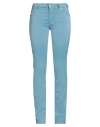 Jacob Cohёn Woman Pants Sky Blue Size 28 Viscose, Cotton, Elastane In Burgundy