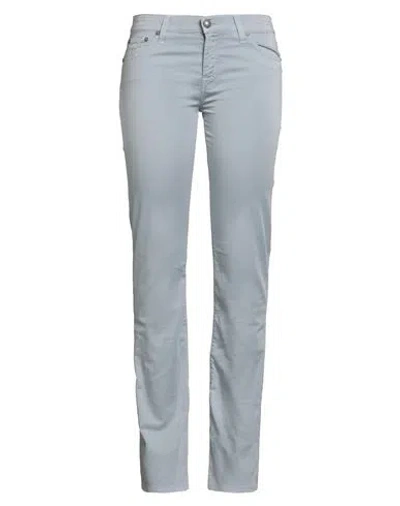 Jacob Cohёn Woman Pants Sky Blue Size 29 Cotton, Elastane