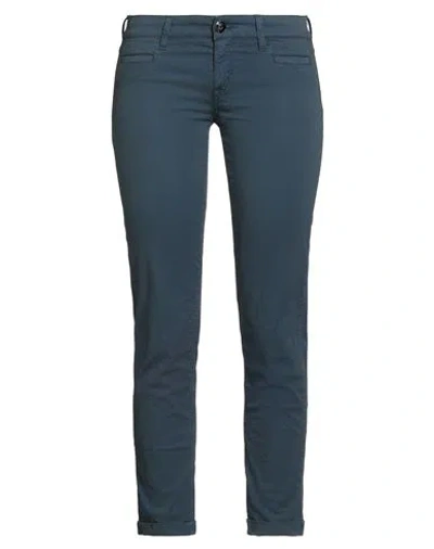 Jacob Cohёn Woman Pants Slate Blue Size 32 Cotton, Lyocell, Elastane
