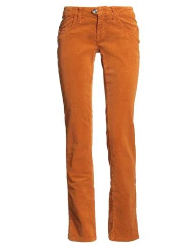 Jacob Cohёn Woman Pants Tan Size 26 Cotton, Elastane In Brown
