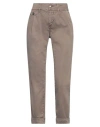 Jacob Cohёn Woman Pants Taupe Size 26 Cotton, Elastane In Grey