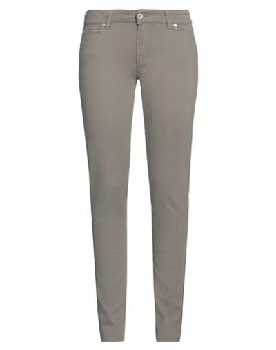 Jacob Cohёn Woman Pants Taupe Size 29 Cotton, Lyocell, Elastane In Gray