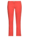 Jacob Cohёn Woman Pants Tomato Red Size 31 Cotton, Elastane