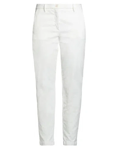 Jacob Cohёn Woman Pants White Size 10 Cotton, Elastane