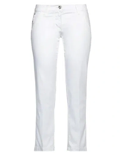 Jacob Cohёn Woman Pants White Size 29 Cotton, Elastane