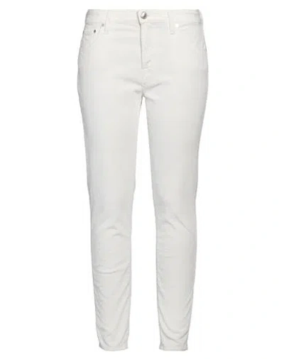 Jacob Cohёn Woman Pants White Size 29 Cotton, Modal, Elastane