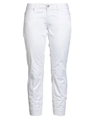 Jacob Cohёn Woman Pants White Size 31 Cotton, Elastane