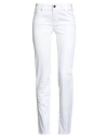 Jacob Cohёn Woman Pants White Size 32 Cotton, Elastane