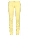 Jacob Cohёn Woman Pants Yellow Size 28 Cotton, Elastane
