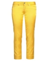 Jacob Cohёn Woman Pants Yellow Size 32 Cotton, Viscose, Elastane