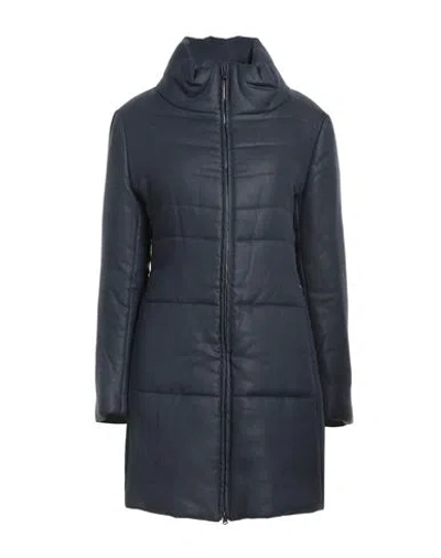 Jacob Cohёn Woman Puffer Navy Size 10 Lyocell