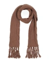 Jacob Cohёn Woman Scarf Brown Size - Virgin Wool