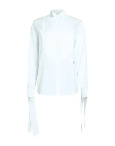 Jacob Cohёn Woman Shirt White Size 2 Cotton