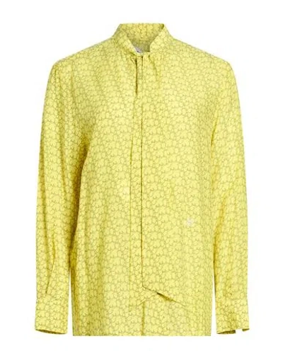 Jacob Cohёn Woman Shirt Yellow Size 6 Viscose