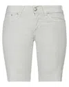 Jacob Cohёn Woman Shorts & Bermuda Shorts Grey Size 27 Cotton, Elastane In Grey