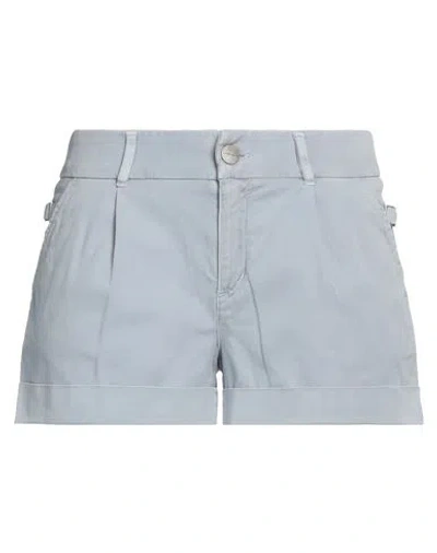 Jacob Cohёn Woman Shorts & Bermuda Shorts Light Blue Size 27 Cotton, Lyocell, Elastane