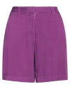Jacob Cohёn Woman Shorts & Bermuda Shorts Mauve Size 4 Viscose In Purple
