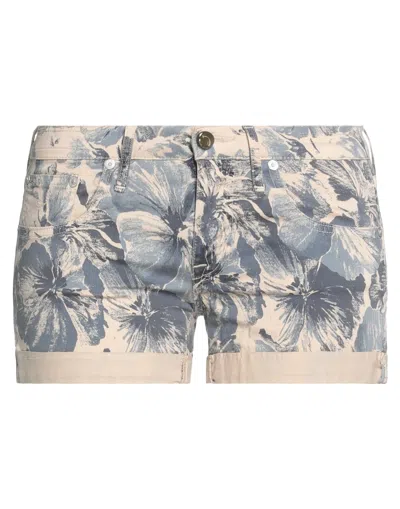Jacob Cohёn Woman Shorts & Bermuda Shorts Sand Size 26 Cotton, Elastane In Beige