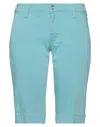 Jacob Cohёn Woman Shorts & Bermuda Shorts Sky Blue Size 27 Cotton, Elastane In Blue