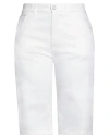 Jacob Cohёn Woman Shorts & Bermuda Shorts White Size 31 Cotton, Elastane In White