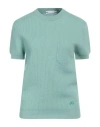 Jacob Cohёn Woman Sweater Light Green Size L Wool In Green