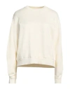 Jacob Cohёn Woman Sweatshirt Cream Size S Cotton, Elastane In White