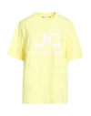 Jacob Cohёn Woman T-shirt Yellow Size L Cotton
