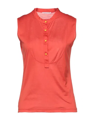 Jacob Cohёn Tops In Orange