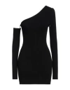 Jacob Lee Woman Mini Dress Black Size S Cashmere In Black