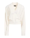 Jacob Lee Woman Sweater Cream Size M Cashmere In White