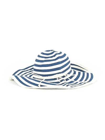 Pre-owned Jacobson's Sun Hat In Blue