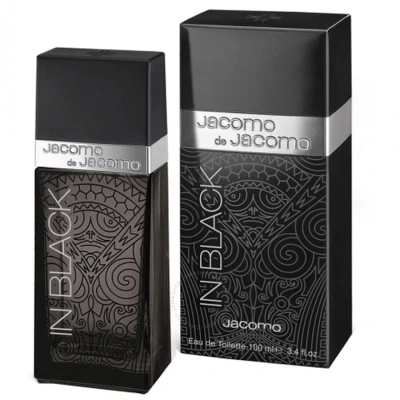 Jacomo Men's  De  In Black Edt Spray 3.4 oz Fragrances 3392865073174