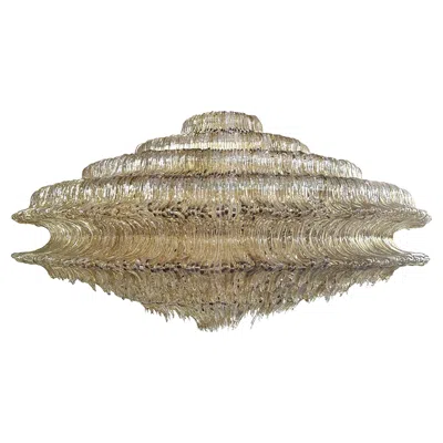 Pre-owned Jacopo Foggini Edo 3 Chandelier By  In Brown