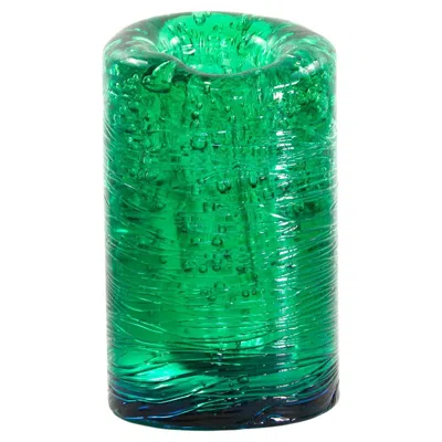 Pre-owned Jacopo Foggini Jungle Contemporary Vase, Large, In Monochrome Green By