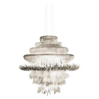 Pre-owned Jacopo Foggini Sneeze Chandelier Mod. A Champagne In Sand