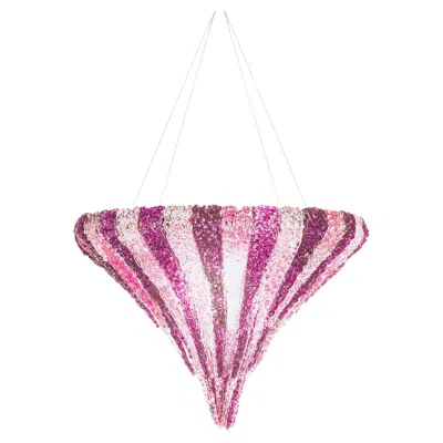 Pre-owned Jacopo Foggini Vertigo Chandelier By  In Purple