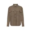 Jacqueline De Yong Beige Recycled Cotton Sweater In Brown