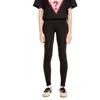 Jacqueline De Yong Black Cotton Jeans & Pant In Black