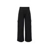 Jacqueline De Yong Black Polyester Jeans & Pant