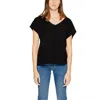 Jacqueline De Yong Woman Top Black Size 12 Polyester